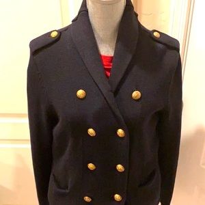Lauren Ralph Lauren Military Sweater Jacket